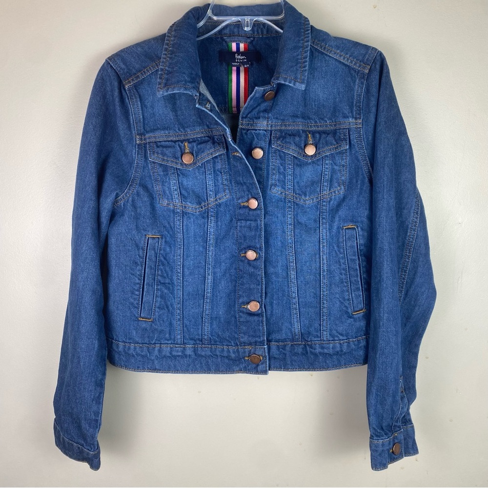 Boden 100% cotton jean jacket 8